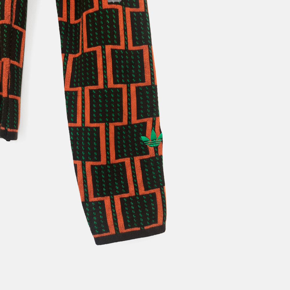 Super Flea Market+Adidas x Wales Bonner+Colorful printed sweater+Patrick Mason3